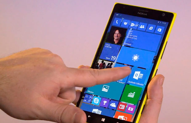 Хотите взглянуть на смартфон под управлением Windows 10?