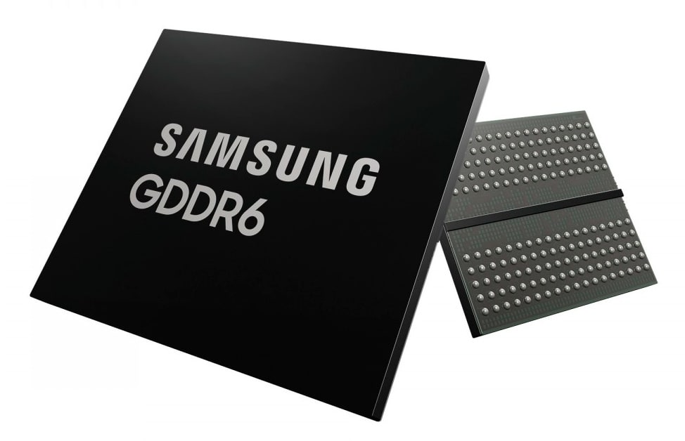 Samsung анонсировала первую в отрасли память GDDR6 DRAM со скоростью в 24 Гбит/с