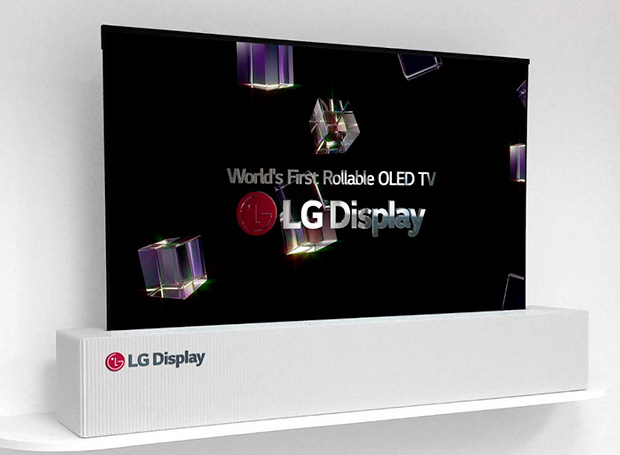 LG представит новый скручивающийся OLED-телевизор на выставке CES 2019