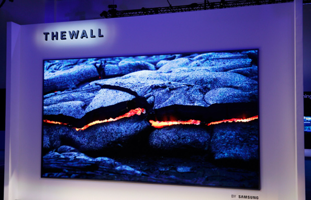 Samsung представила 146-дюймовый модульный MicroLED TV «The Wall»