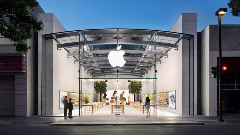 Магазин Apple ограбили средь бела дня на глазах у посетителей