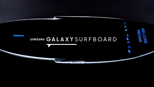 Samsung создала доску для серфинга