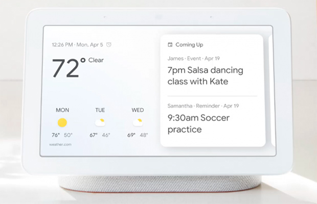 Google представила смарт-дисплей Home Hub со встроенным Google Assistant