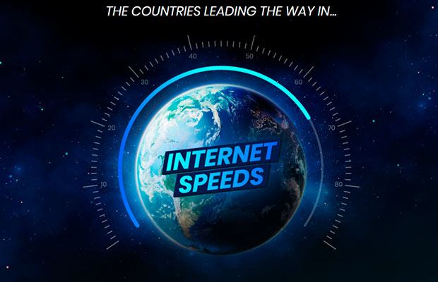 Определены страны с самым быстрым интернетом