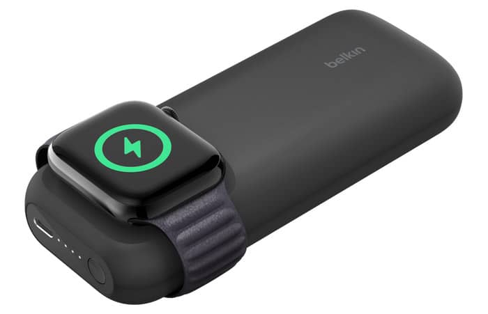 Представлен повербанк Belkin BoostCharge Pro с беспроводной зарядкой Apple Watch и AirPods Pro