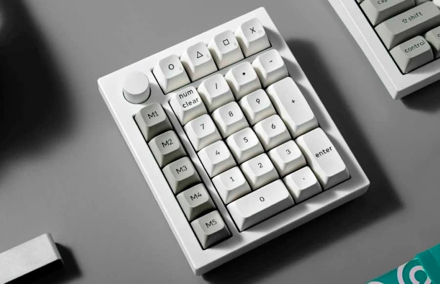 Представлена числовая клавиатура с клавишами для макросов Keychron Q0 Max