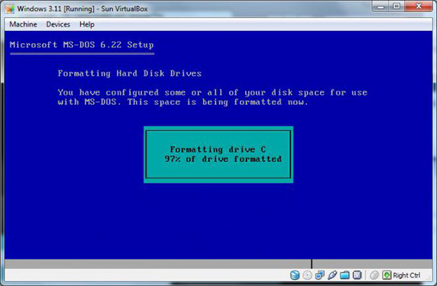 На обновление с MS-DOS до Windows 10 ушло три дня
