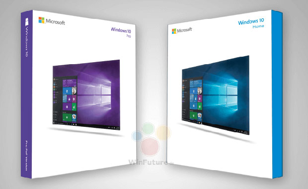 СМИ показали упаковки розничных версий Windows 10