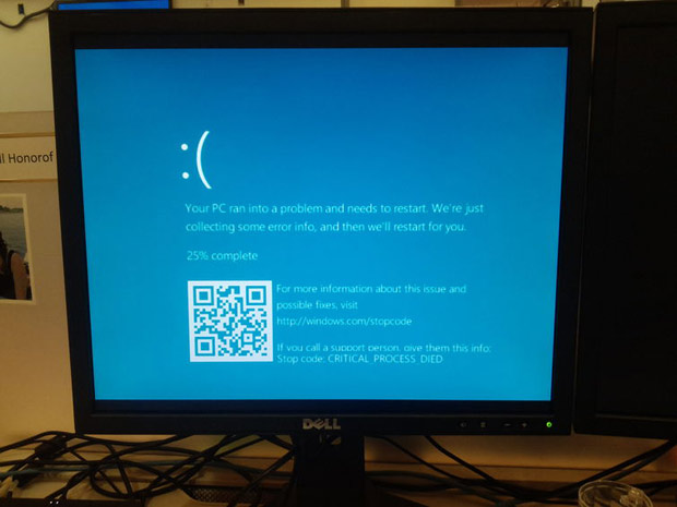 Последнее обновление Windows 10 пришло с «синим экраном смерти»