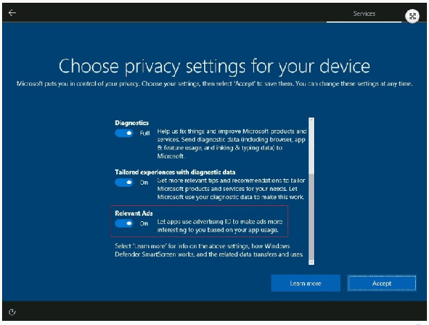 Microsoft внедрила в Windows 10 скрытую настройку