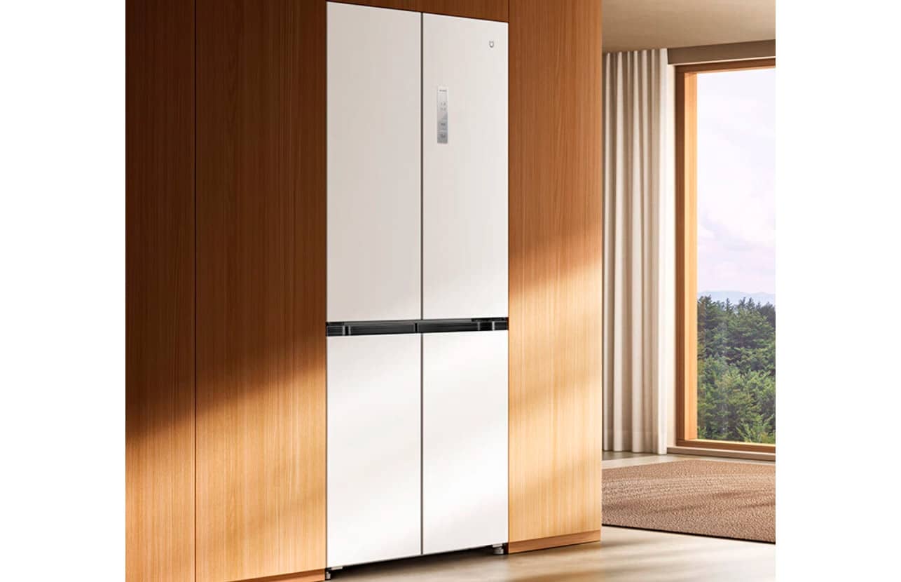 Представлено тонкий 4-дверний холодильник Xiaomi Mijia 508L