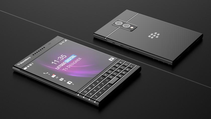 Опубликован концепт смартфона BlackBerry Passport 2 5G