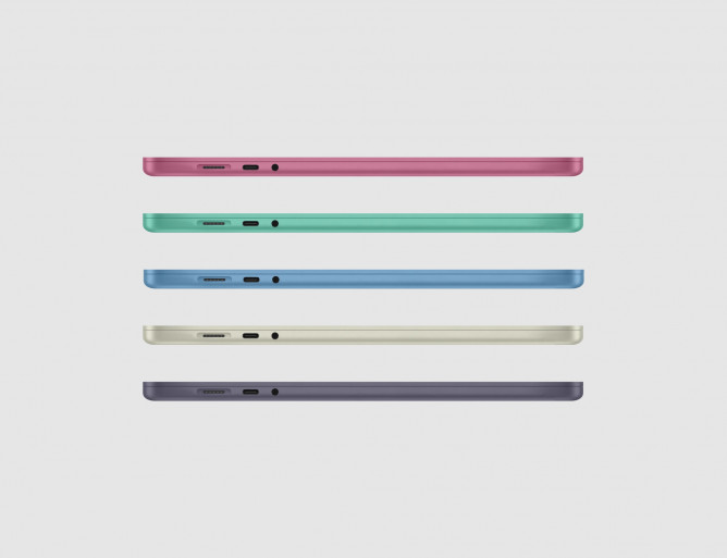 Разработан концепт ноутбука Macbook Air с белыми рамками и челкой