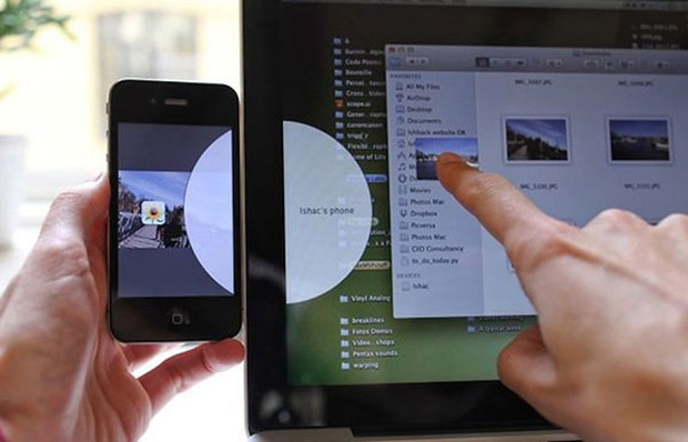 Apple патентует способ передачи изображения с iPhone на Mac одним кликом