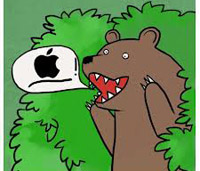 На Apple Store, как на медведя