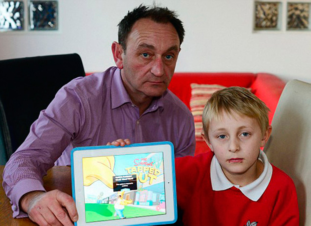 Мальчик из Бристоля потратил в игре на iPad 45 000 рублей