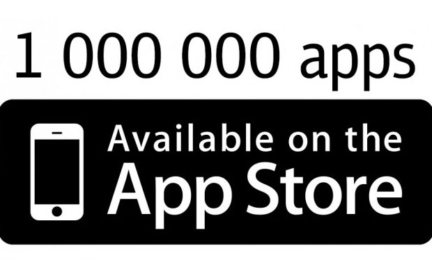 Количество активных приложений в американском App Store превысило 1 млн.