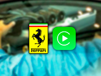 Первым автомобилем на рынке с поддержкой Apple CarPlay стал Ferrari FF