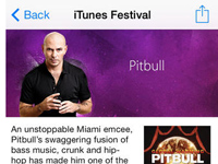 Apple выпустила приложение iTunes Festival 5.0, не требующее iOS 7.1