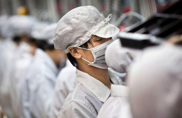 Foxconn производит 500,000 iPhone 5s в день, а созданием одного устройства занимаются 600 рабочих