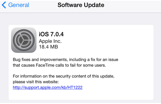 Скачать iOS 7.0.4 на iPhone 5s, iPhone 5c, iPhone 5, iPhone 4S, iPhone 4, iPad mini/mini2, iPad 2/3/4/Air и iPod Touch
