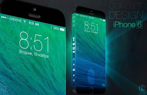 Искандер Утебаев предложил концепт iPhone 6 с трехсторонним дисплеем