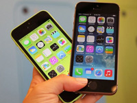 После месяца продаж, пользователи iPhone 5c и iPhone 5s составляют 5,5% от общего числа пользователей iPhone