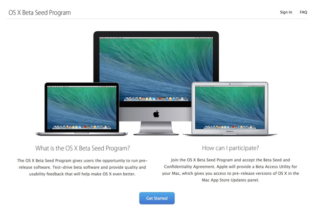 Apple сделала доступными бета-версии OS X для всех пользователей