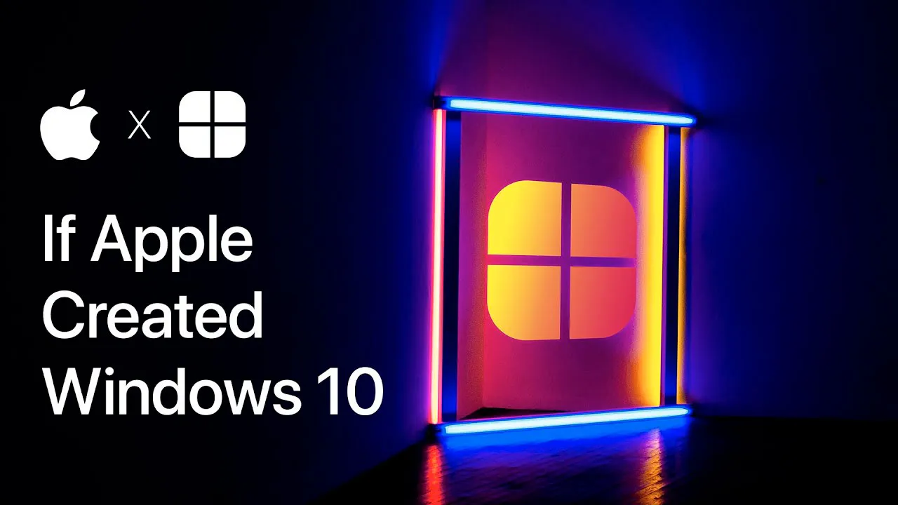 Опубликованы концепты Windows 10 от Apple и macOS от Microsoft