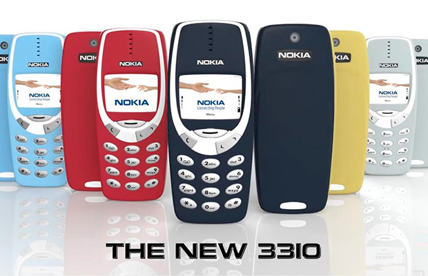 Концепт легендарного телефона Nokia 3310