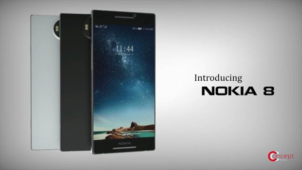 Правдоподобный концепт Nokia 8