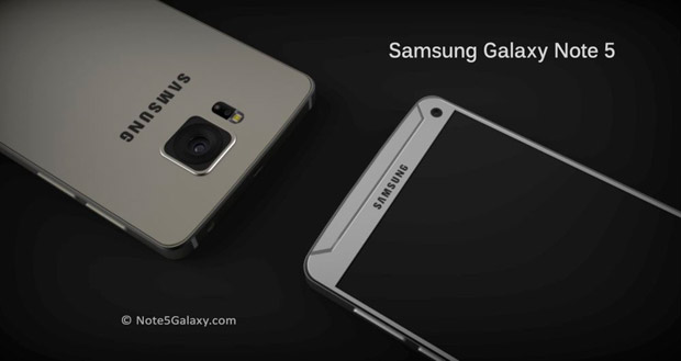 Концепт фаблета Samsung Galaxy Note 5