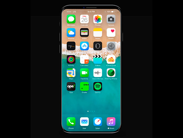 Дизайнер создал концепт iPhone 8 и iOS 11