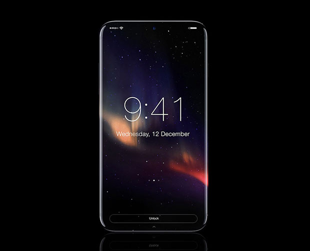 Дизайнеры хотят iPhone 8 с экраном «от края до края»