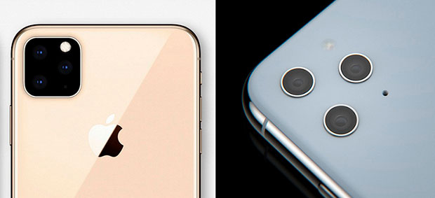 Apple предложен оригинальный способ размещения тройной камеры iPhone XI