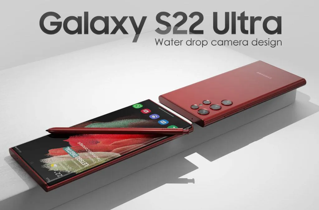 Опубликованы рендеры смартфона Samsung Galaxy S22 Ultra