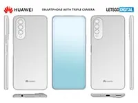 Huawei запатентовала смартфон с селфи-камерой под дисплеем