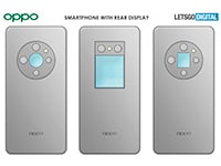 Oppo запатентовала дизайны смартфонов с задним дисплеем