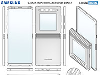Samsung запатентовала новый дизайн смартфона Galaxy Z Flip 2