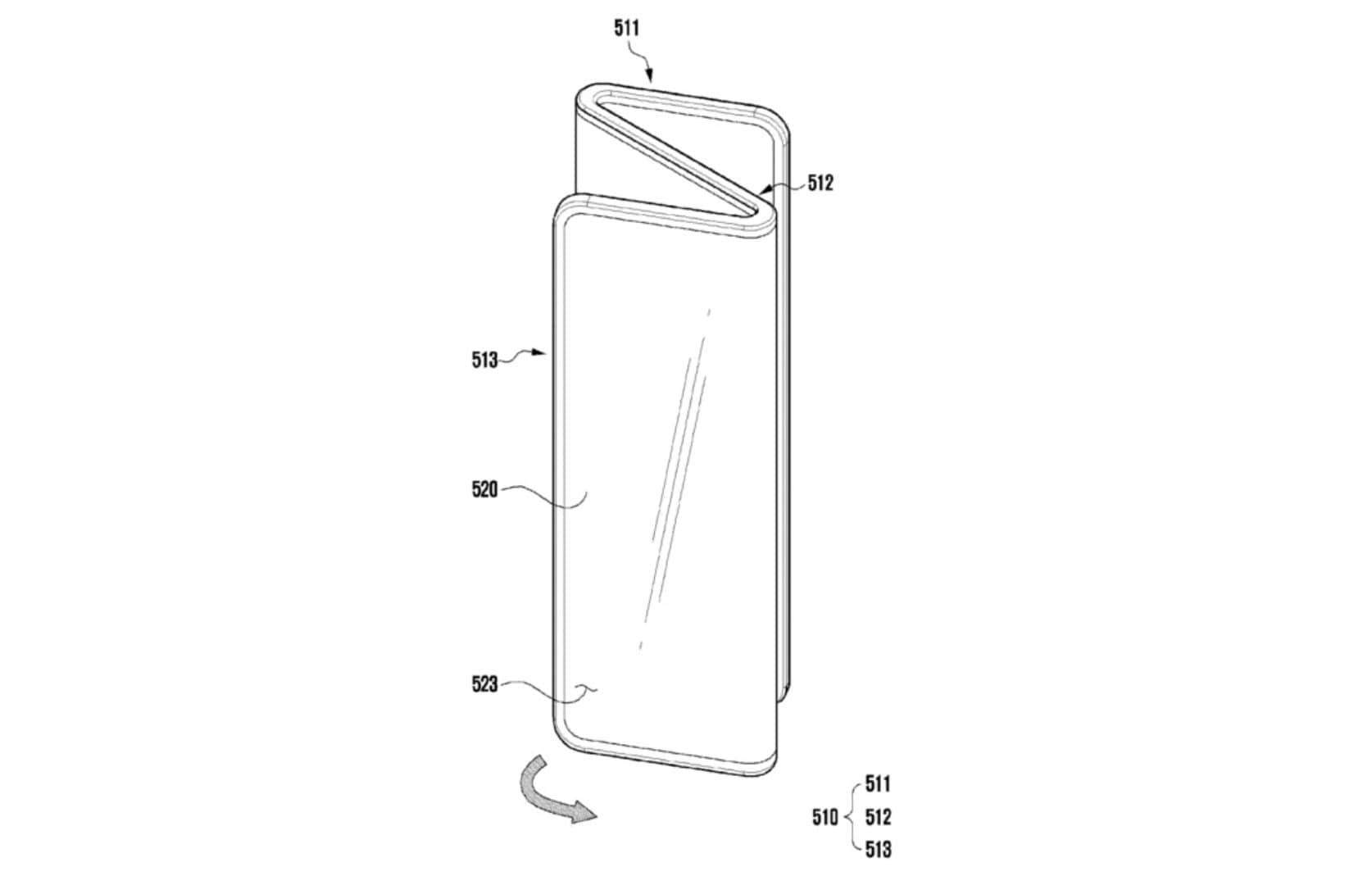 Samsung запатентовала смартфон, складываемый втрое