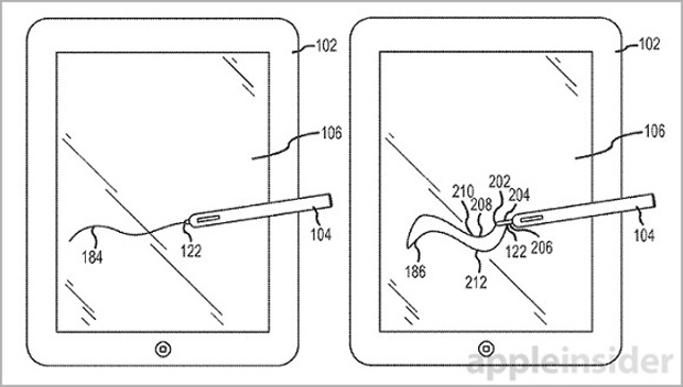 Apple патентует расширяющийся стилус