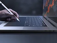 Apple запатентовала ноутбук с двумя экранами и без клавиатуры