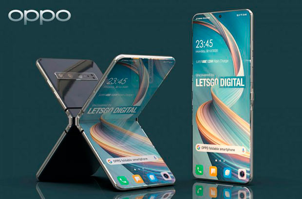 Oppo запатентовала гибкий смартфон без складок на дисплее