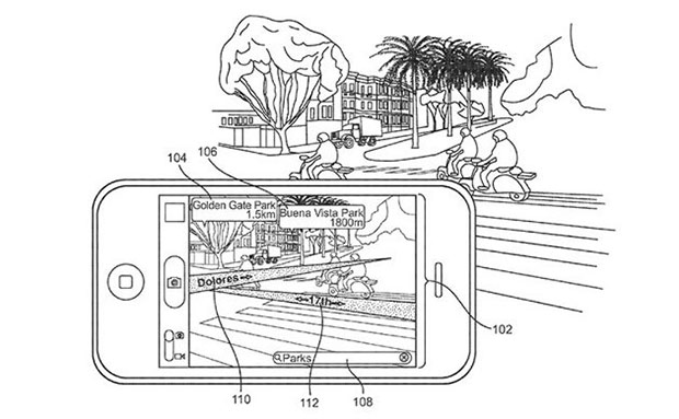 У Apple теперь есть патент на систему дополненной реальности для iPhone