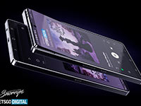 Samsung запатентовала смартфон с выдвигающимся над корпусом дисплеем