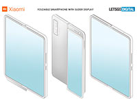 Xiaomi запатентовала складной смартфон с внешним дисплеем-слайдером