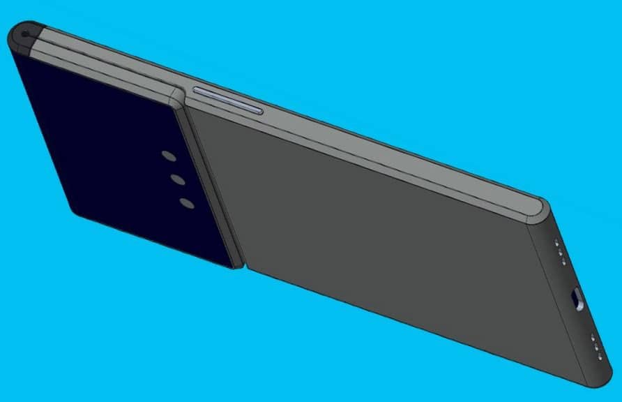 Xiaomi запатентовала складной смартфон с уникальным дизайном