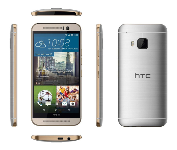 Якобы официальные изображения HTC One M9 утекли в Сеть