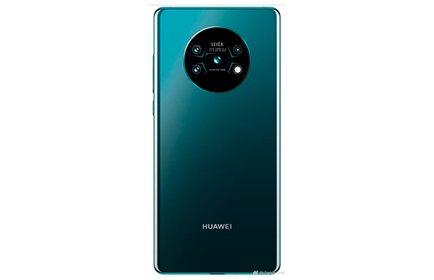 Появился первый рендер задней панели Huawei Mate 30 Pro