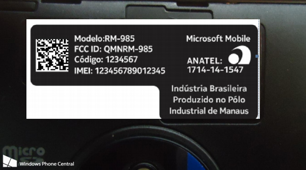 Утечка демонстрирует Lumia 830 под брендом Microsoft Mobile